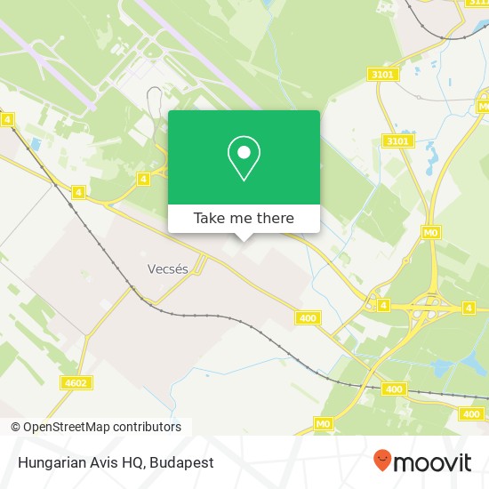 Hungarian Avis HQ map