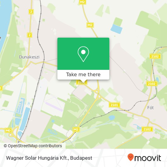 Wagner Solar Hungária Kft. map