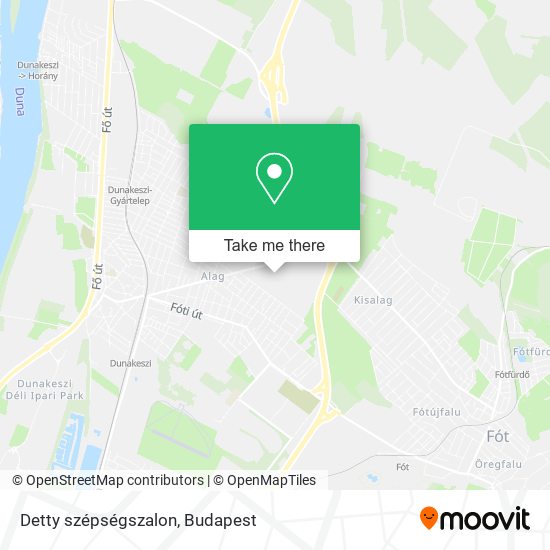Detty szépségszalon map