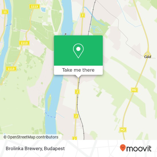 Brolinka Brewery map