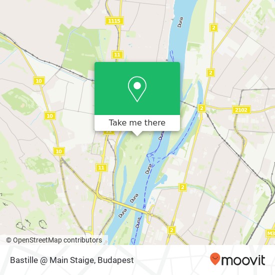 Bastille @ Main Staige map