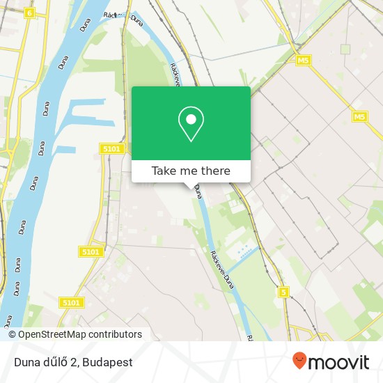 Duna dűlő 2 map