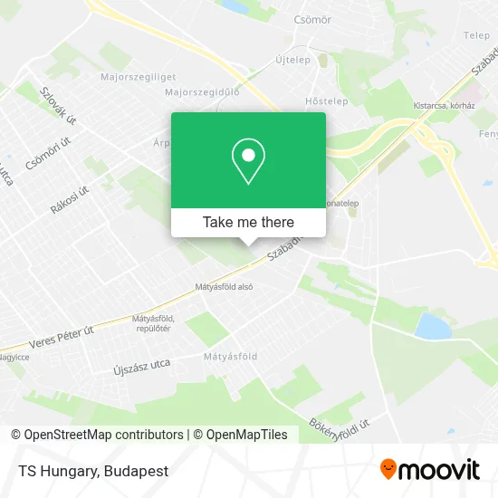 TS Hungary map