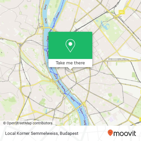 Local Korner Semmelweiss map
