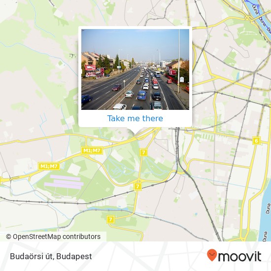 Budaörsi út map