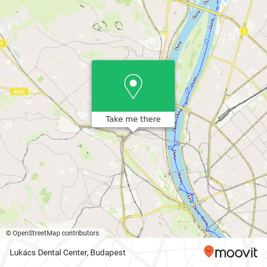 Lukács Dental Center map