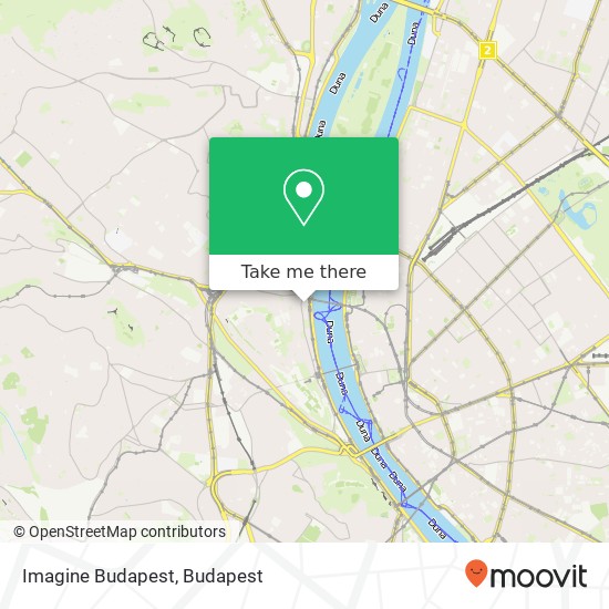 Imagine Budapest map