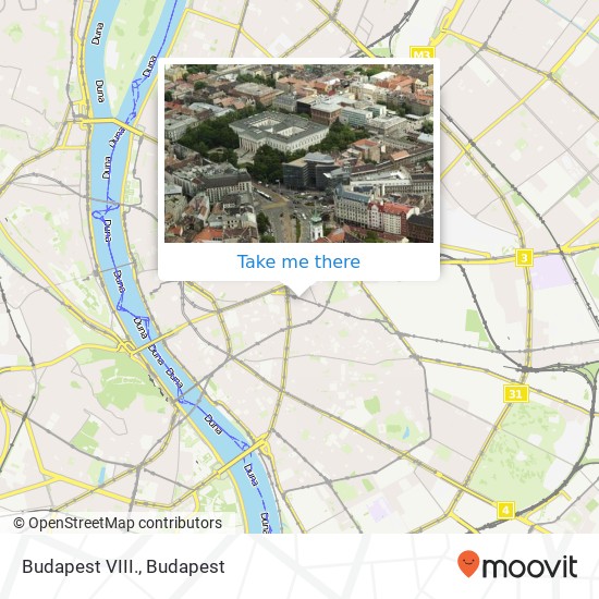 Budapest VIII. map