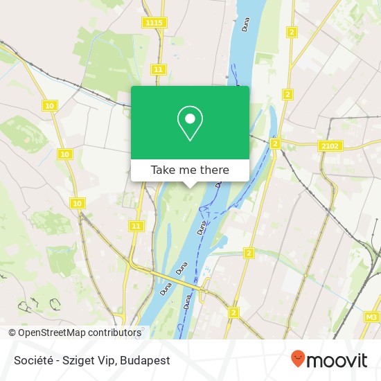 Société - Sziget Vip map