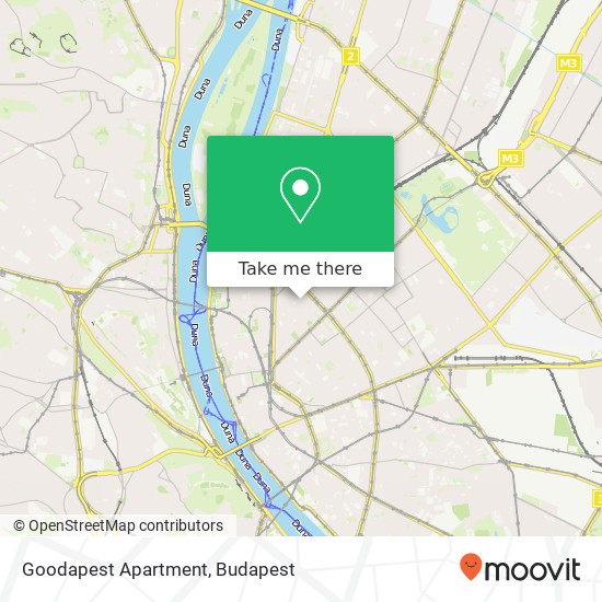 Goodapest Apartment map