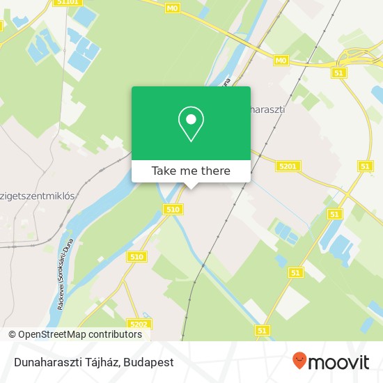 Dunaharaszti Tájház map