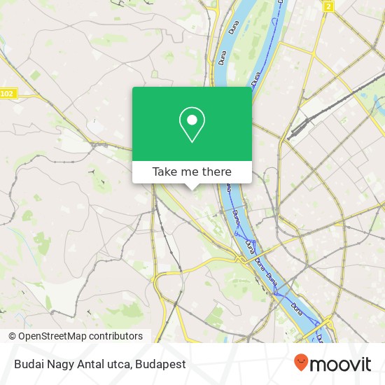 Budai Nagy Antal utca map