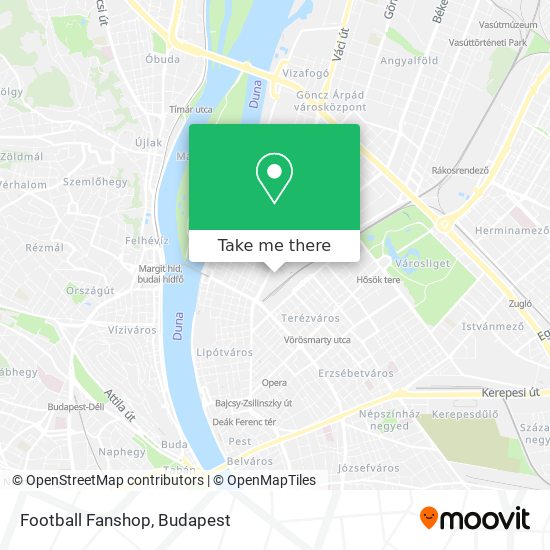 Football Fanshop map