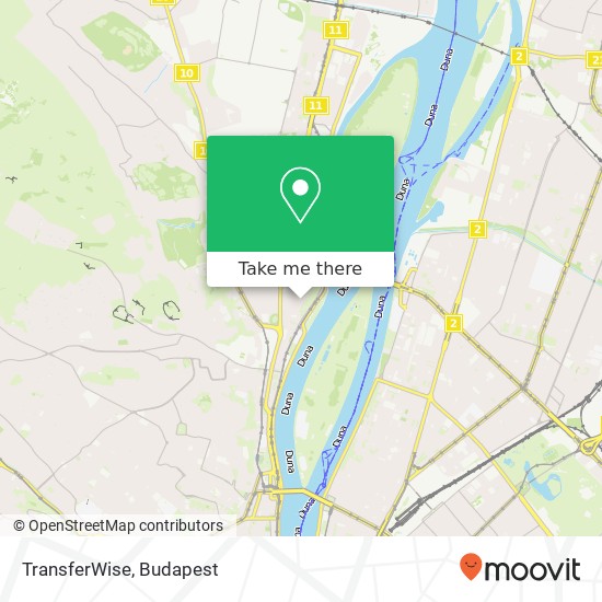 TransferWise map