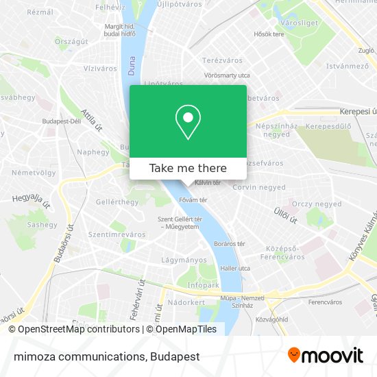 mimoza communications map