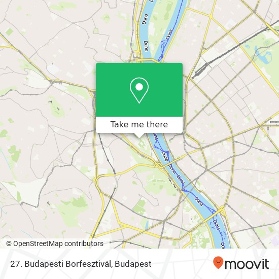 27. Budapesti Borfesztivál map