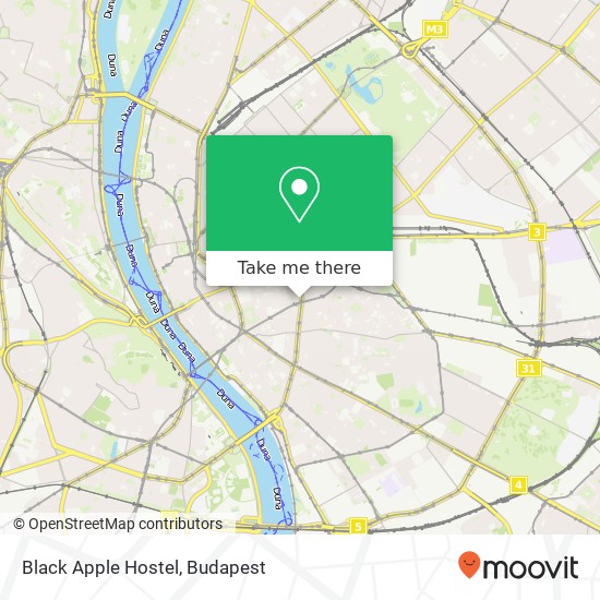 Black Apple Hostel map