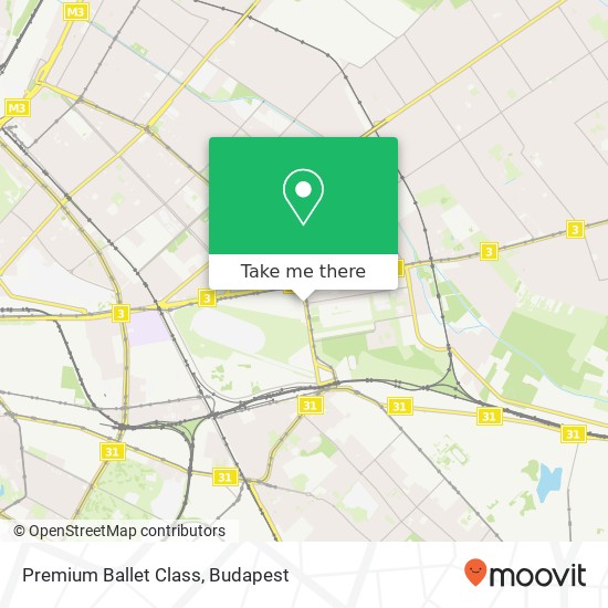 Premium Ballet Class map