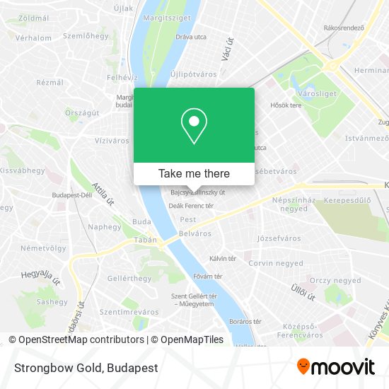 Strongbow Gold map