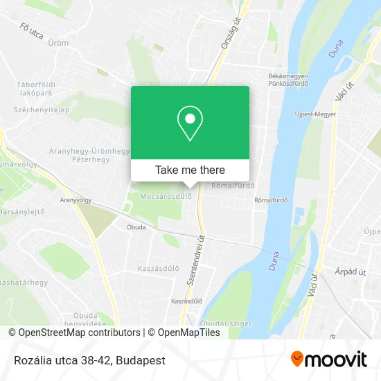 Rozália utca 38-42 map