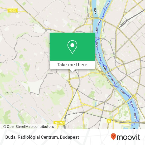 Budai Radiológiai Centrum map