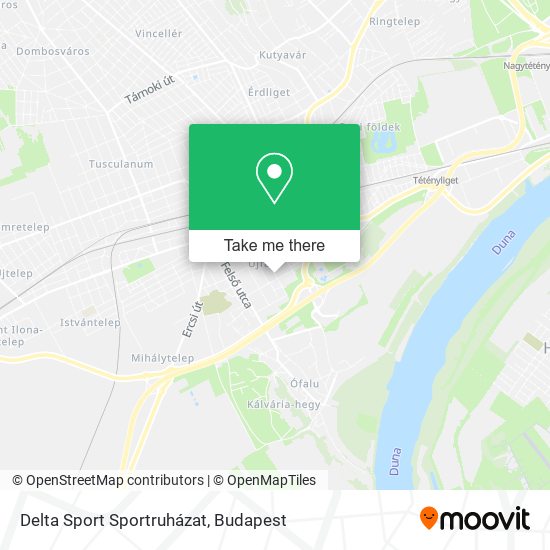 Delta Sport Sportruházat map