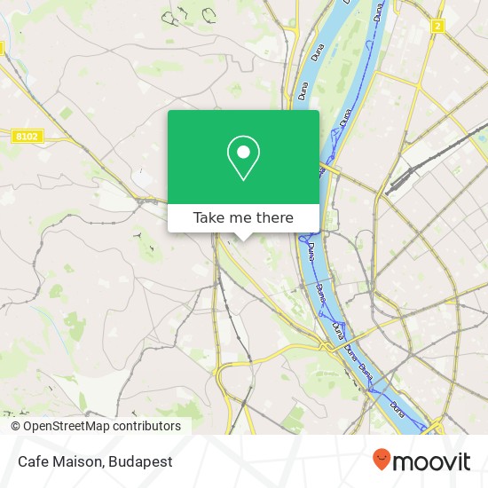 Cafe Maison map
