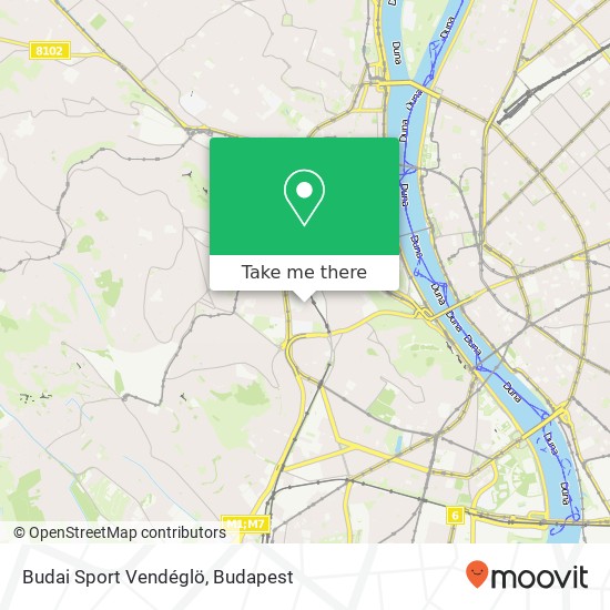 Budai Sport Vendéglö map