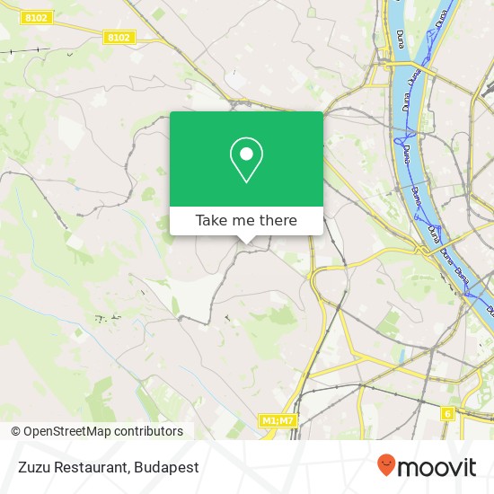 Zuzu Restaurant map