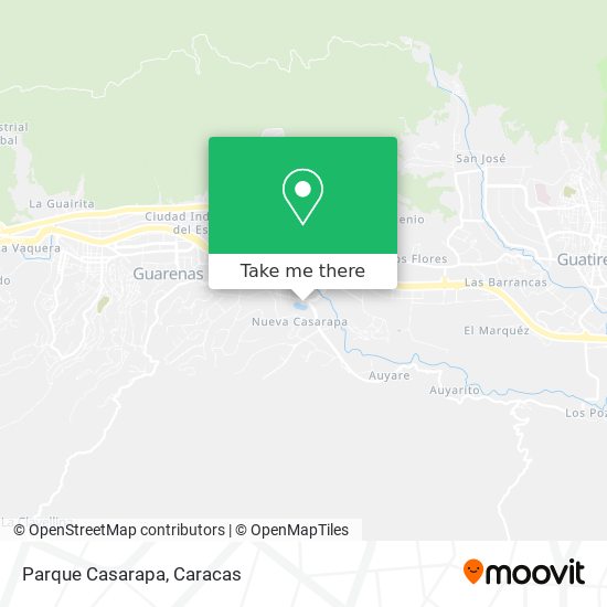 Parque Casarapa map