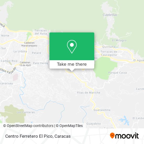 Centro Ferretero El Pico map