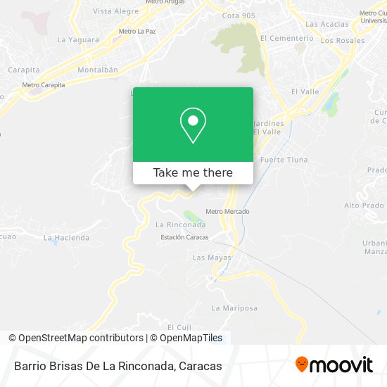 Barrio Brisas De La Rinconada map