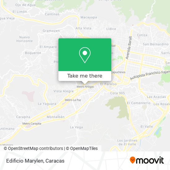 Edificio Marylen map