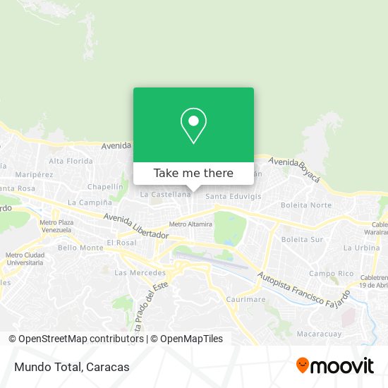 How to get to Mundo Total in Miranda by Metro or Bus