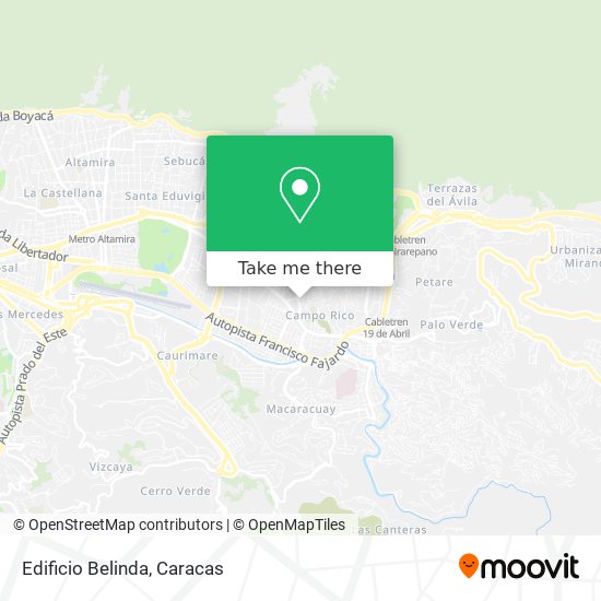 Mapa de Edificio Belinda