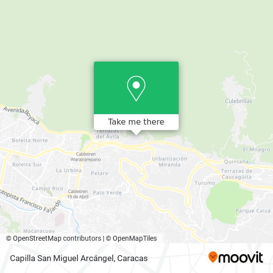 Capilla San Miguel Arcángel map
