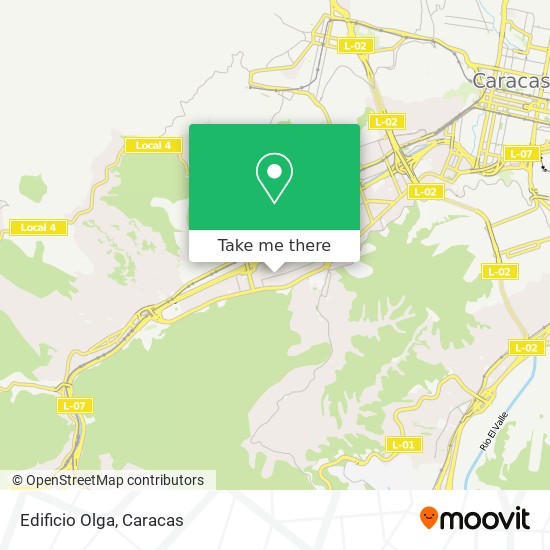 Edificio Olga map