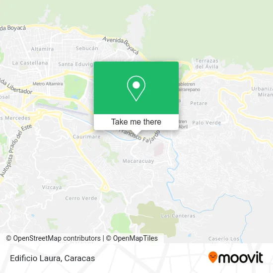 Edificio Laura map