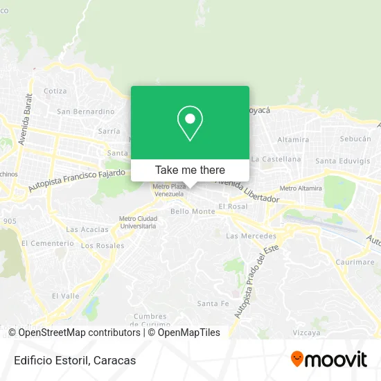 Edificio Estoril map