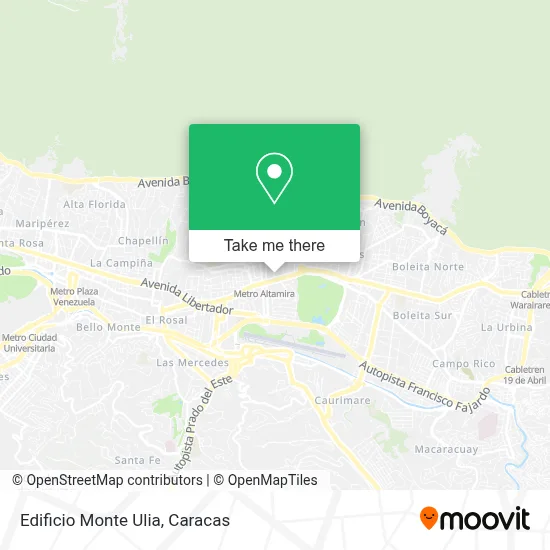 Edificio Monte Ulia map