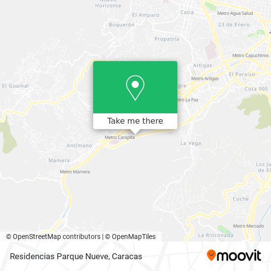 Residencias Parque Nueve map