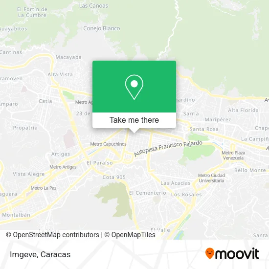 Mapa de Imgeve