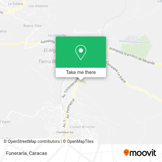 Funeraria map