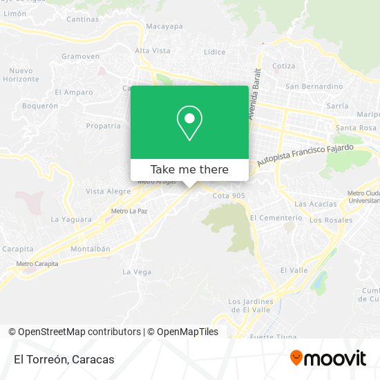 El Torreón map