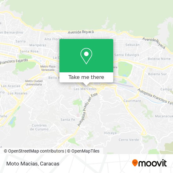 Moto Macias map