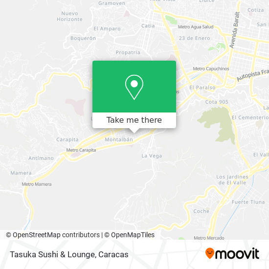 Tasuka Sushi & Lounge map