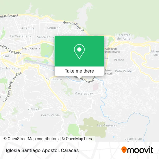 Mapa de Iglesia Santiago Apostol
