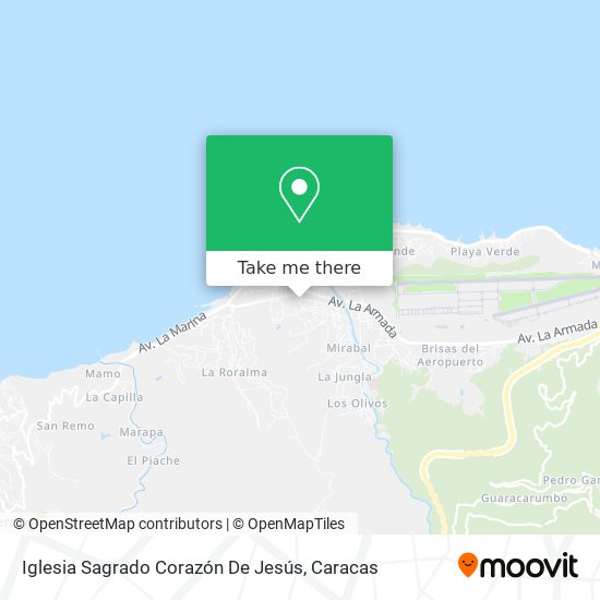 Mapa de Iglesia Sagrado Corazón De Jesús