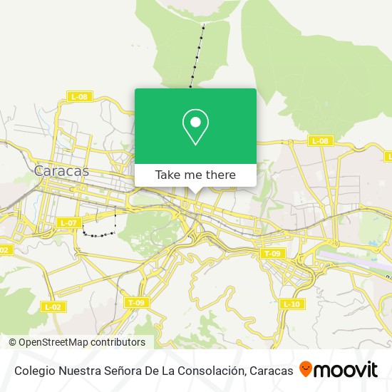 Colegio Nuestra Señora De La Consolación map