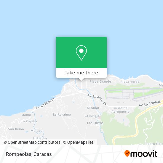 Rompeolas map